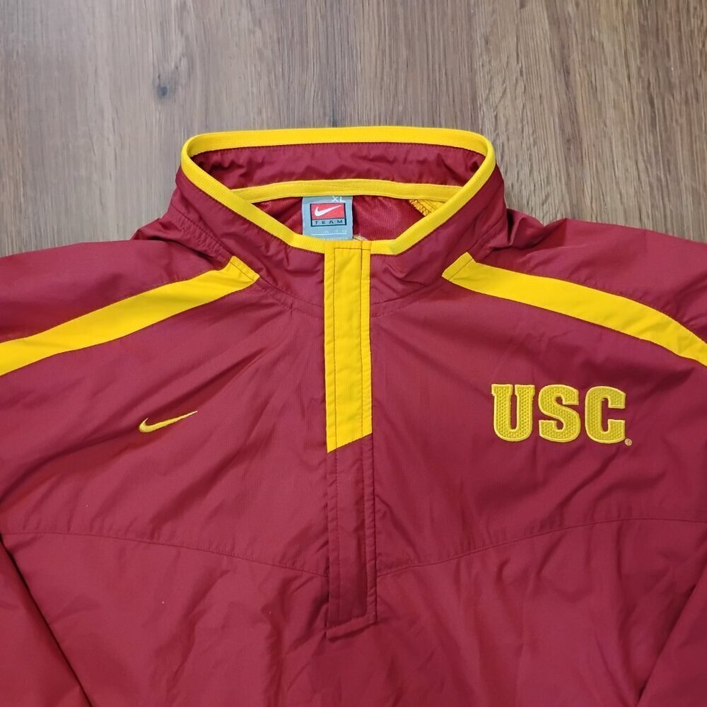 Vintage Nike Fit Storm USC Trojans Pullover Windbreaker Jacket